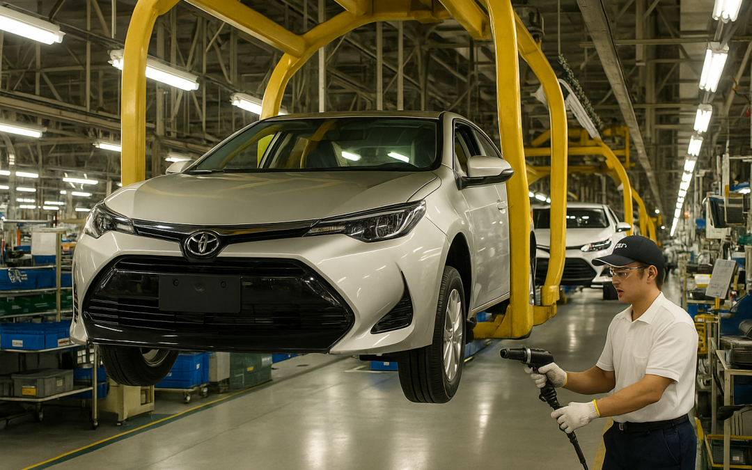 Auto-Produktion bei Toyota